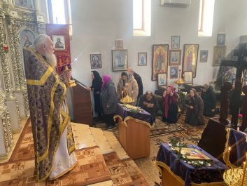 Литургия Преждеосвященных Даров в храме Рождества Иоанна Предтечи