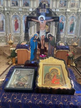 Литургия Преждеосвященных Даров в храме Рождества Иоанна Предтечи