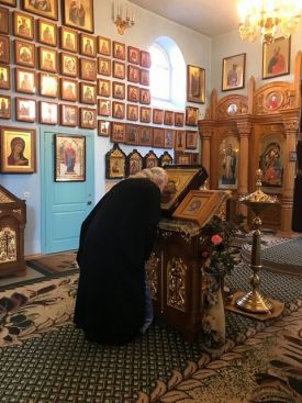 Литургия Преждеосвященных Даров в храме Рождества Иоанна Предтечи