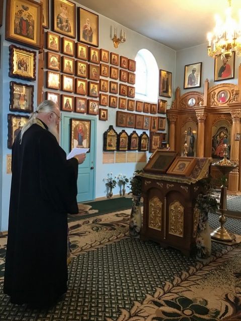 Молебен перед иконой Божией Матери «Феодоровская»