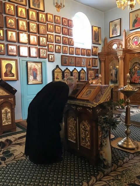 Молебен перед иконой Божией Матери «Феодоровская»