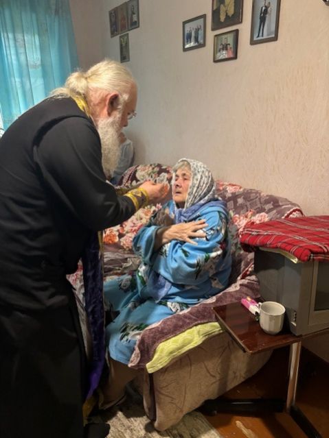 Исповедь и причастие на дому