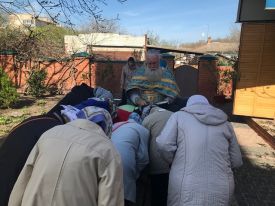 Божественная литургия в с. Хлебодаровка