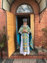 Божественная литургия в с. Хлебодаровка