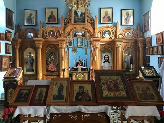 Божественная литургия в с. Хлебодаровка