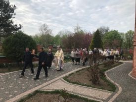 Встреча иконы святителя Феоктиста Новгородского