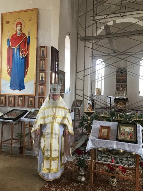 Встреча иконы святителя Феоктиста Новгородского