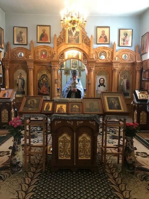 Божественная Литургия в день памяти святых священномученика Станислава Насадила и мучениц Валерии, Кириакии и Марии Палестинских