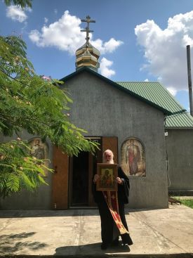 Традиционный Крестный ход из Чаплинки в Асканию-Нова