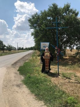 Традиционный Крестный ход из Чаплинки в Асканию-Нова