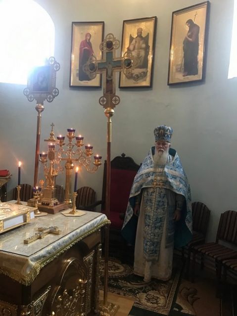 Божественная литургия в день обретения чудотворной иконы Божией Матери «Мати Молебница»