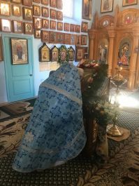 Божественная литургия в день обретения чудотворной иконы Божией Матери «Мати Молебница»