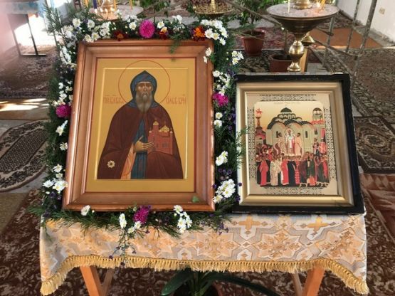 Престольный праздник в день памяти святого преподобного и благоверного князя Олега Брянского