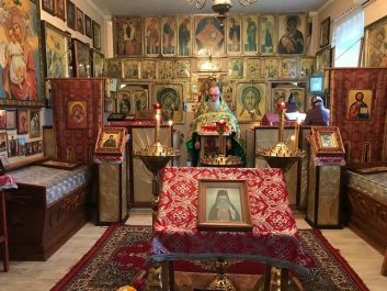Божественная Литургия в день преставления святого преподобного Варсонофия Херсонского