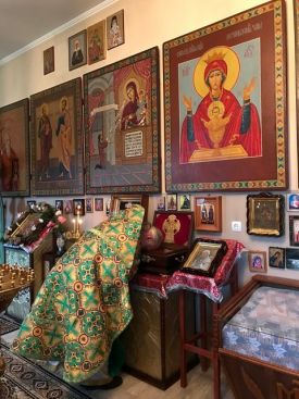 Божественная Литургия в день преставления святого преподобного Варсонофия Херсонского