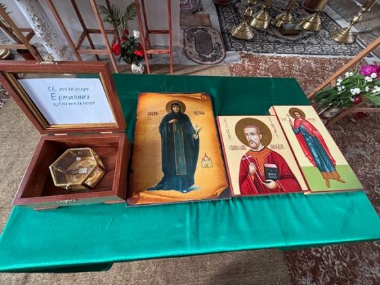 Фото к новости «Приобретение иконы святой преподобной Параскевы-Петки»