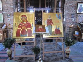 Аскания-Нова встречала икону Ксении Петербургской