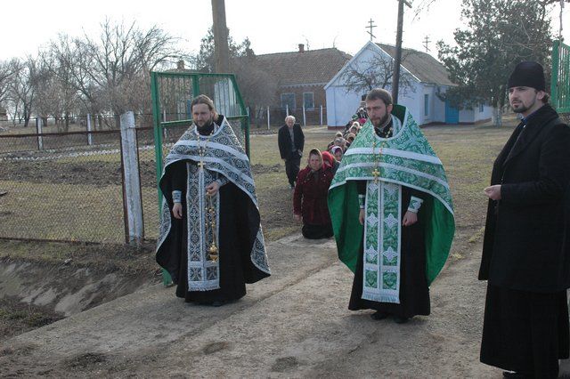 Литургия Преждеосвященных Даров в с. Балтазаровка