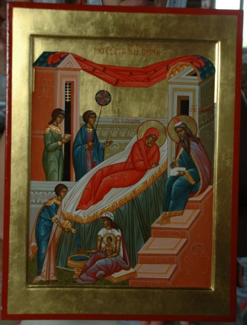 Икона Рождества Иоанна Крестителя