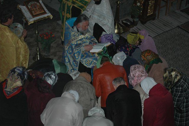 Встреча иконы БМ «Собор Пресвятой Богородицы», в храме «Спорительницы хлебов»