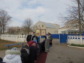 Посещение Свято-Покровского храма пгт Чаплинка