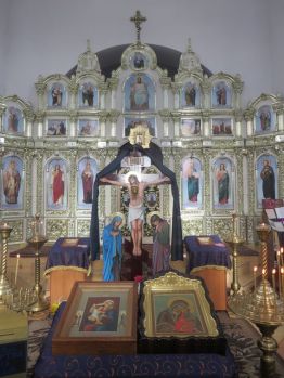 Божественная литургия в с. Кучерявовладимировка