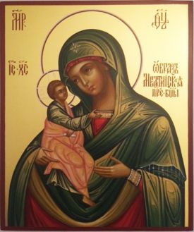 Освящение икон на Святой Горе Афон