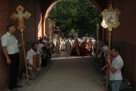 Традиционный Крестный ход из Чаплинки в Асканию-Нова