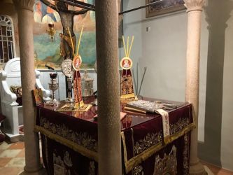 Освящение иконы на острове Корфу для нашего храма
