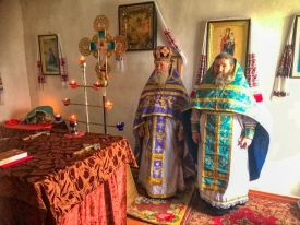 Божественная литургия в с. Ивановка