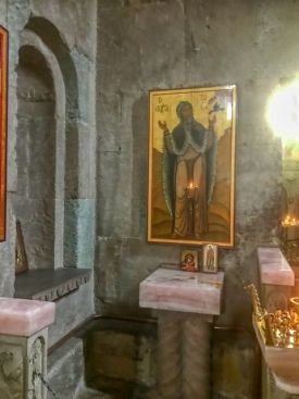 Освящение иконы Божией Матери «Явление Пресвятой Богородицы и Иоанна Крестителя Шио Мгвинскому»