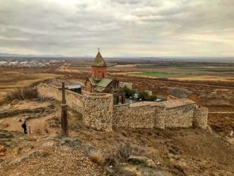 Освящение икон в Армении для нашего храма
