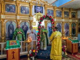 Божественная литургия в Свято-Покровском храме