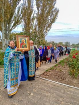 Храмовый праздник в с. Скадовка