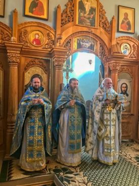 Престольный праздник Божией Матери в честь Ее иконы «Мати Молебница»