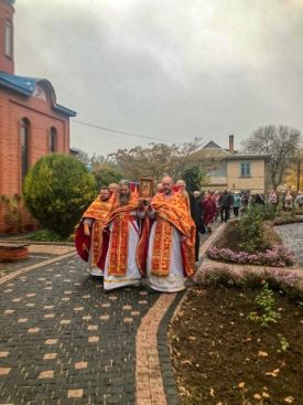 Встреча иконы святой мученицы Виктории Кордубския