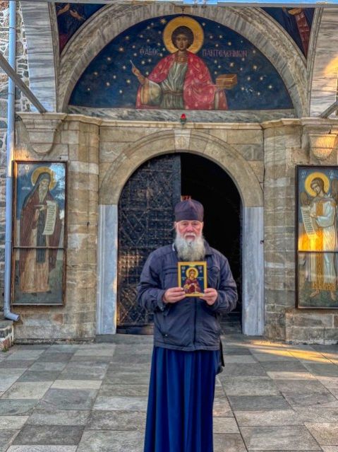 Икона Божией Матери «Распутывающая узлы» на Святой Горе Афон