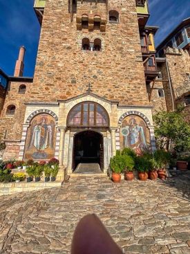 Икона Божией Матери «Распутывающая узлы» на Святой Горе Афон