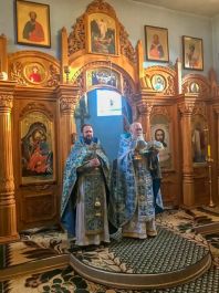 Седьмая годовщина празднования чудотворной иконе Божией Матери «Отчаянных единая Надежда»