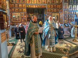 Седьмая годовщина празднования чудотворной иконе Божией Матери «Отчаянных единая Надежда»