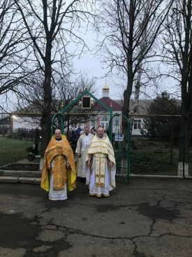 Божественная литургия в Свято-Георгиевском храме