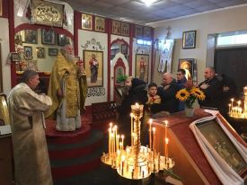 Божественная литургия в Свято-Георгиевском храме