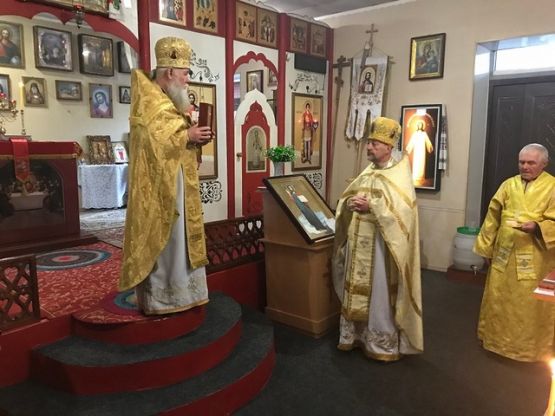 Божественная литургия в Свято-Георгиевском храме