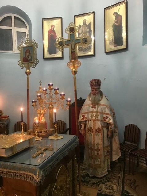 Божественная литургия в новогоднюю ночь