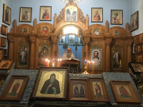 Божественная литургия в новогоднюю ночь