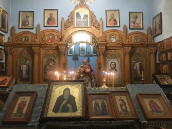 Божественная литургия в новогоднюю ночь