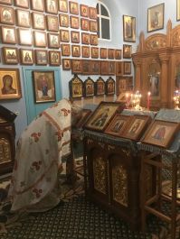 Божественная литургия в новогоднюю ночь