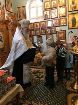 Обучающиеся льготных категорий посетили наш храм