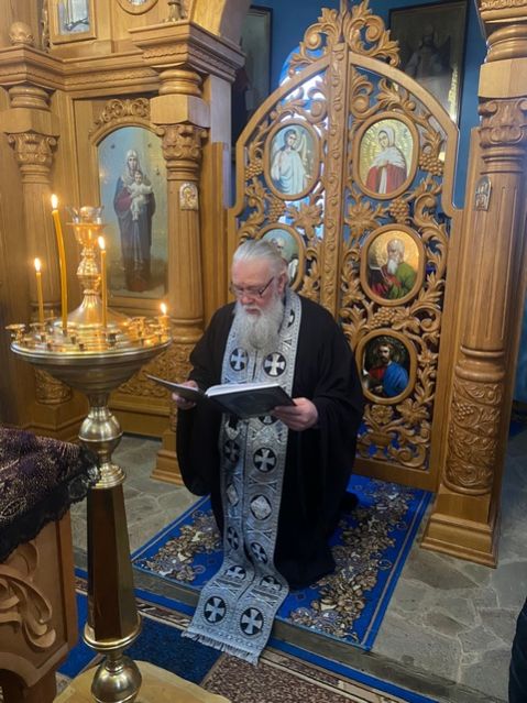 Богослужения в третий день Великого поста