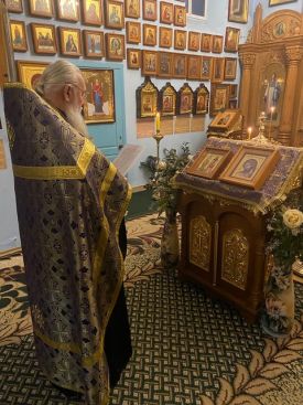 Богослужения в пятый день Великого поста